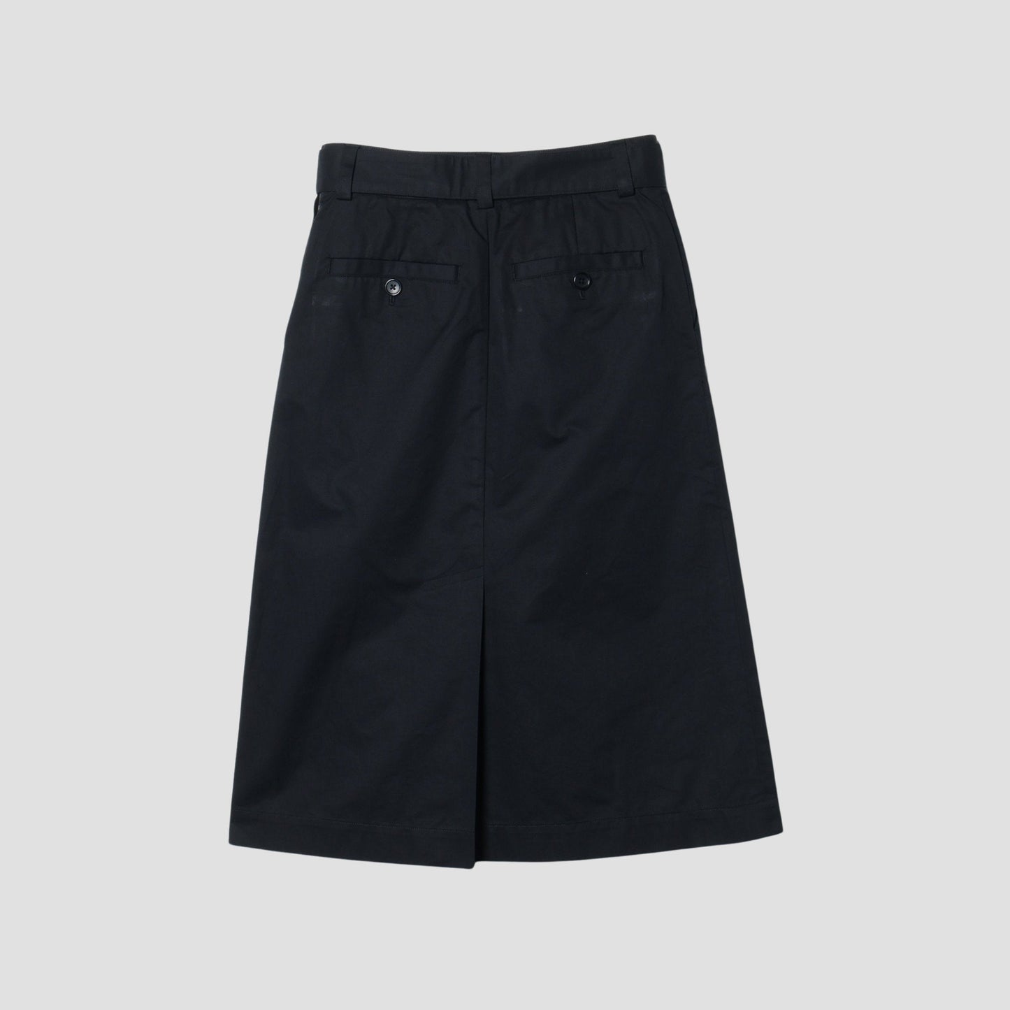 LIGHT COTTON LINEN TWILL SKIRT