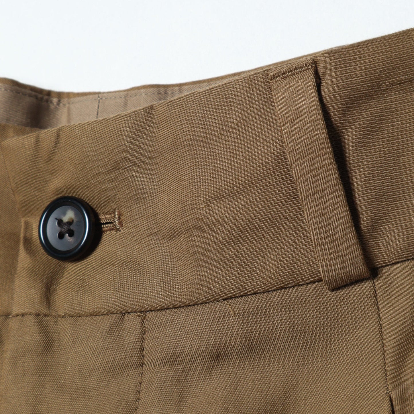 VISCOSE COTTON TWILL TROUSERS