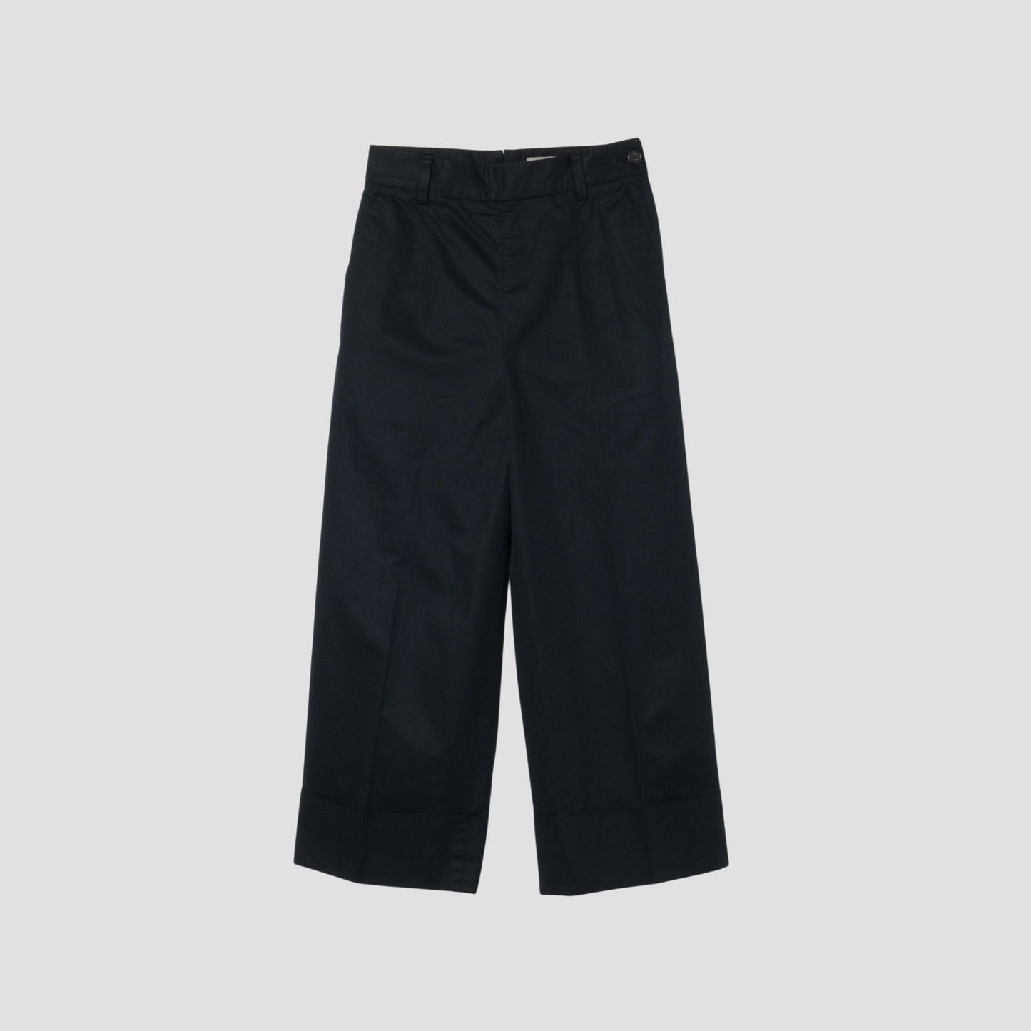 LIGHT COTTON LINEN TWILL TROUSERS