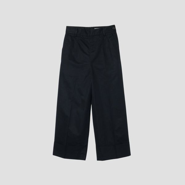 LIGHT COTTON LINEN TWILL TROUSERS