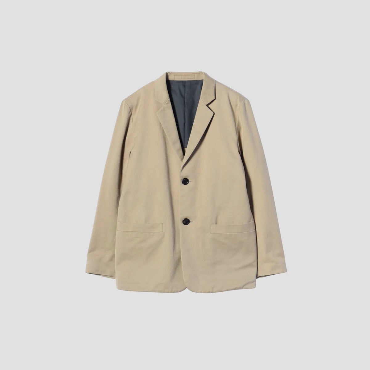 RAISED COTTON DRILL JACKET