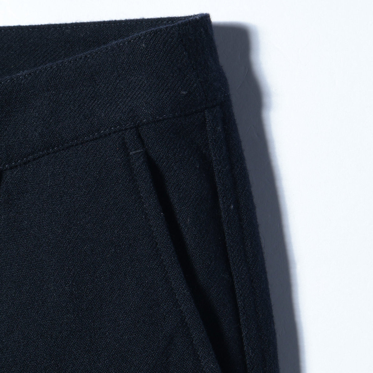 WOOL SERGE TROUSERS