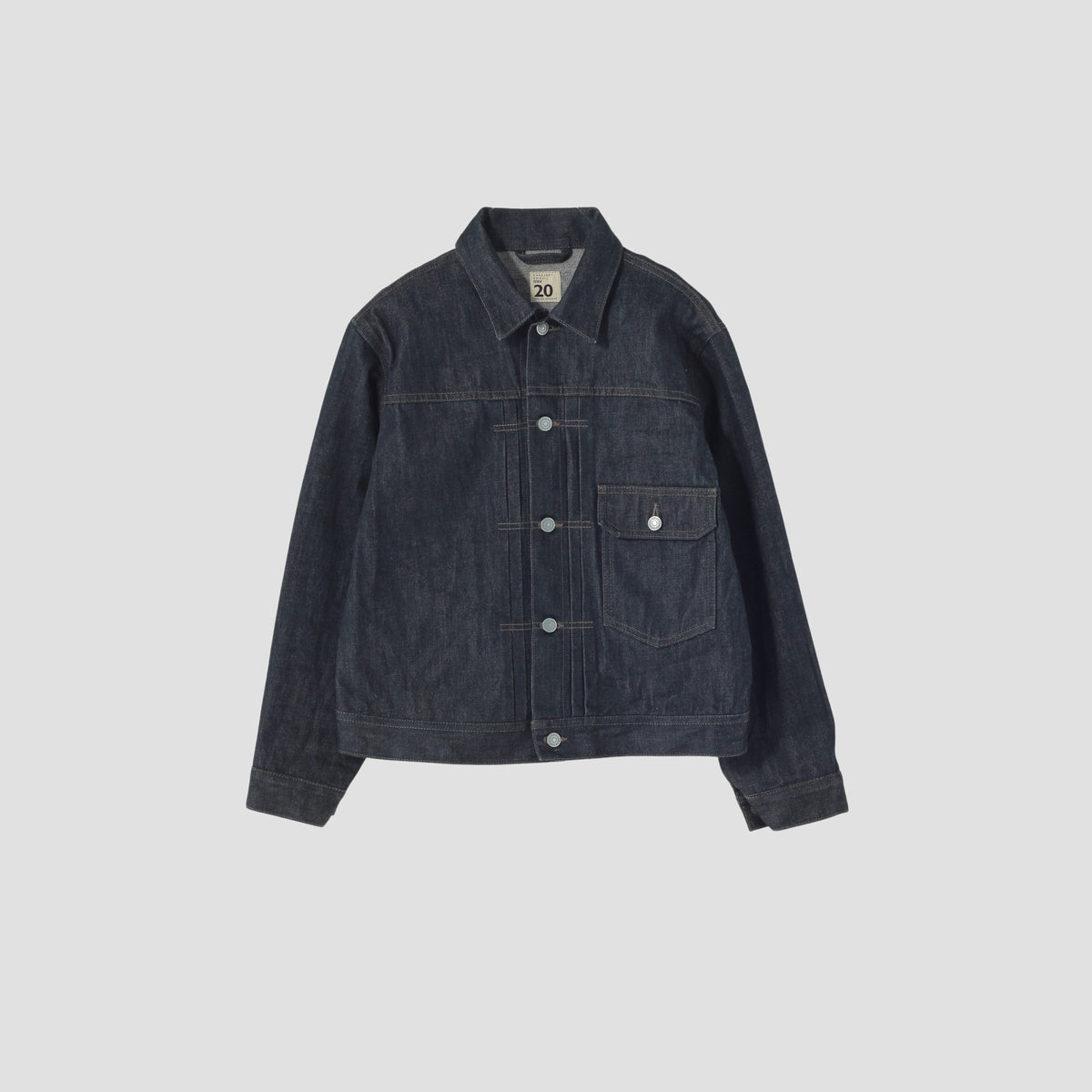 ORGANIC COTTON DENIM BLOUSON