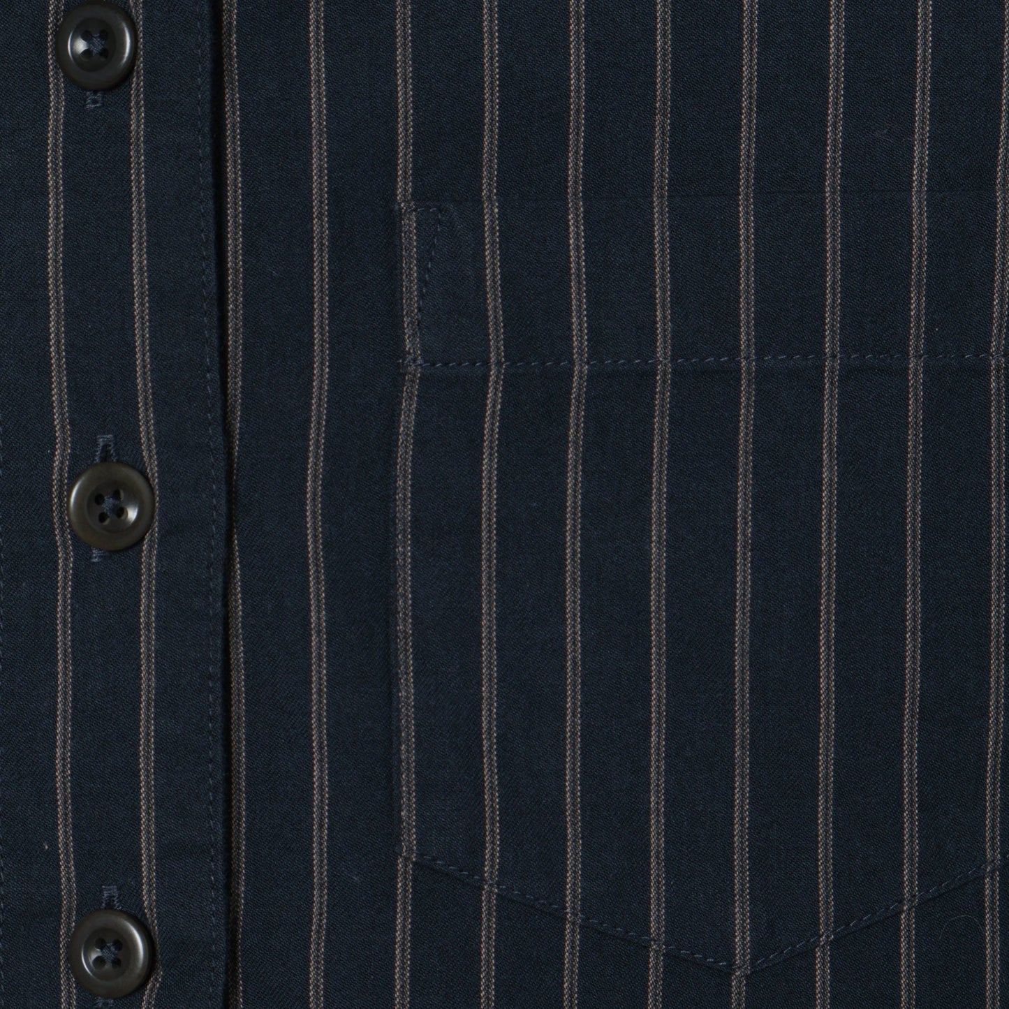 COTTON WOOL STRIPE SHIRT