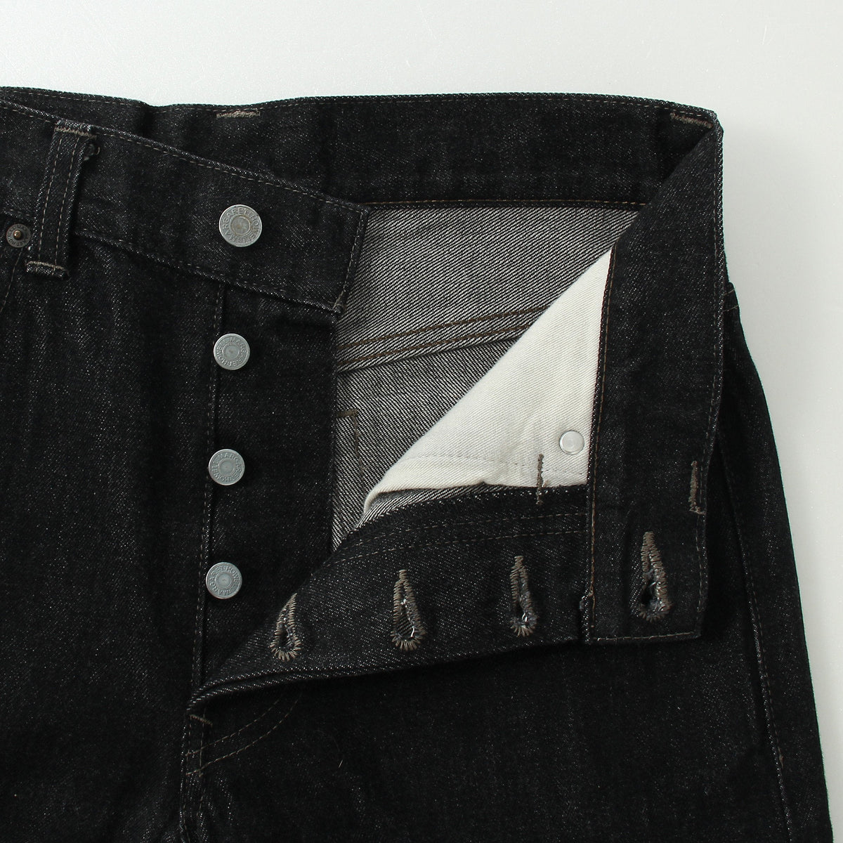 ORGANIC COTTON DENIM TROUSERS