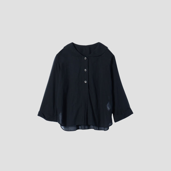 COTTON SILK CHIFFON SHIRT