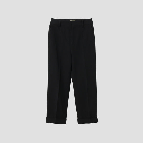 COTTON WOOL BARATHEA TROUSERS