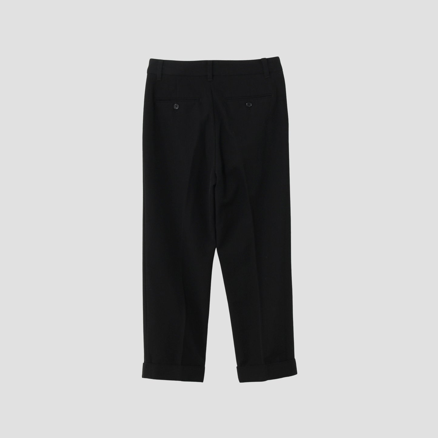 COTTON WOOL BARATHEA TROUSERS