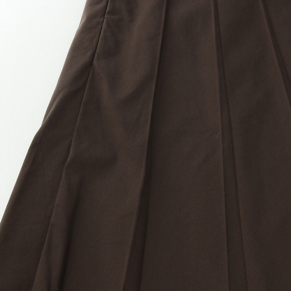 YARN DYE COTTON BLEND SKIRT