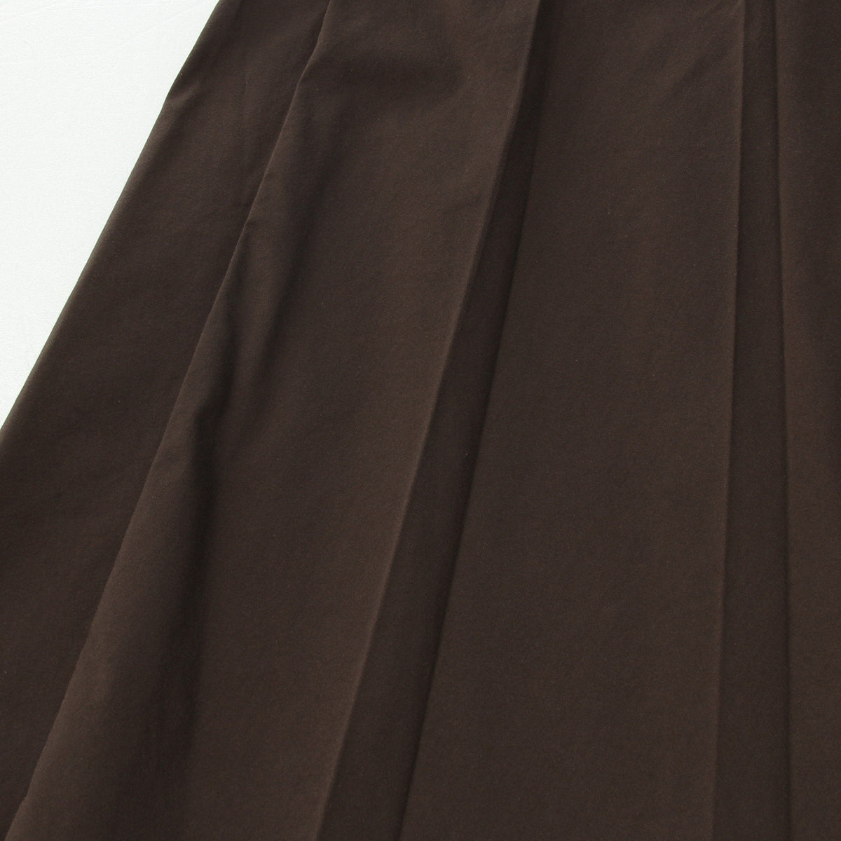 YARN DYE COTTON BLEND SKIRT