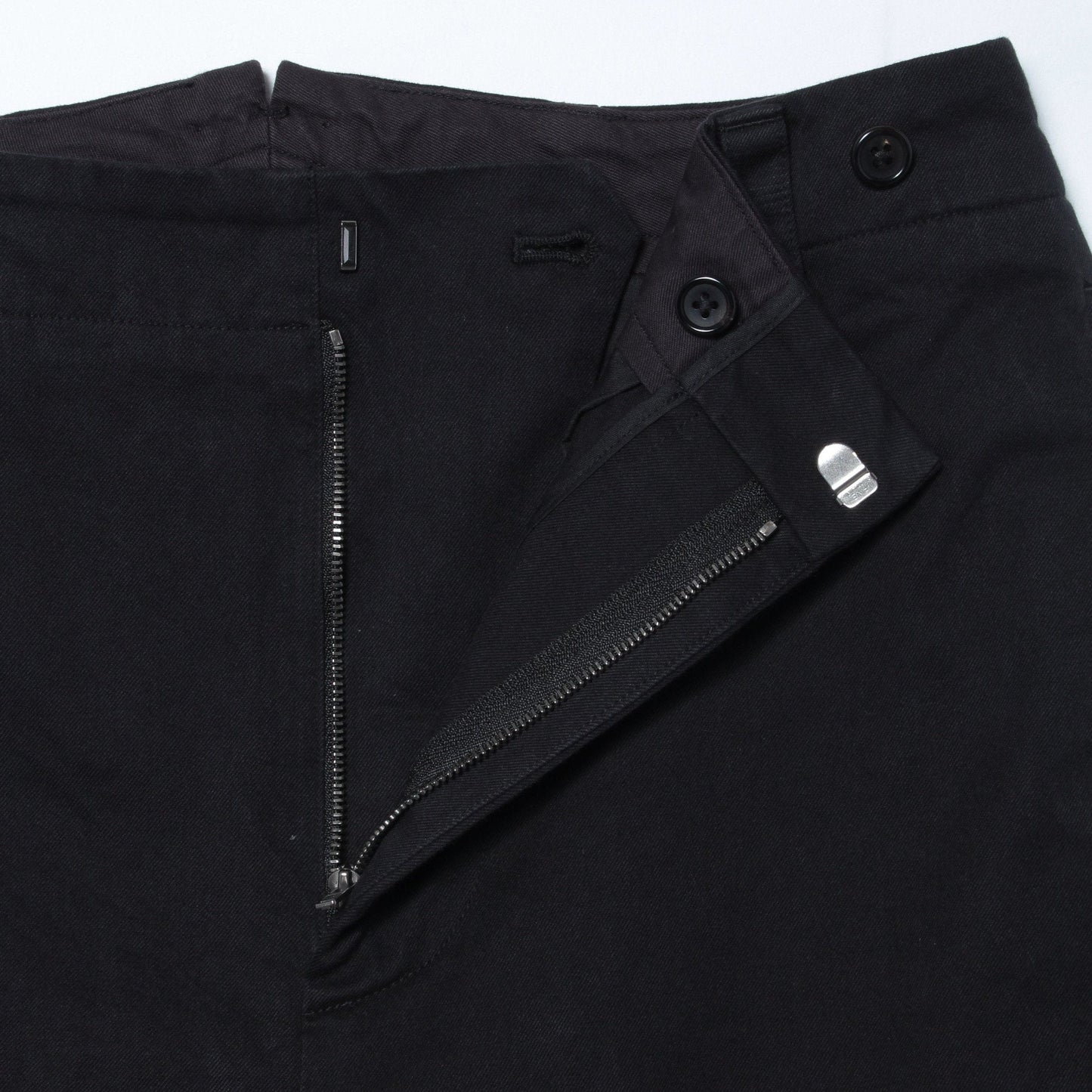 DENSE COTTON TWILL TROUSERS