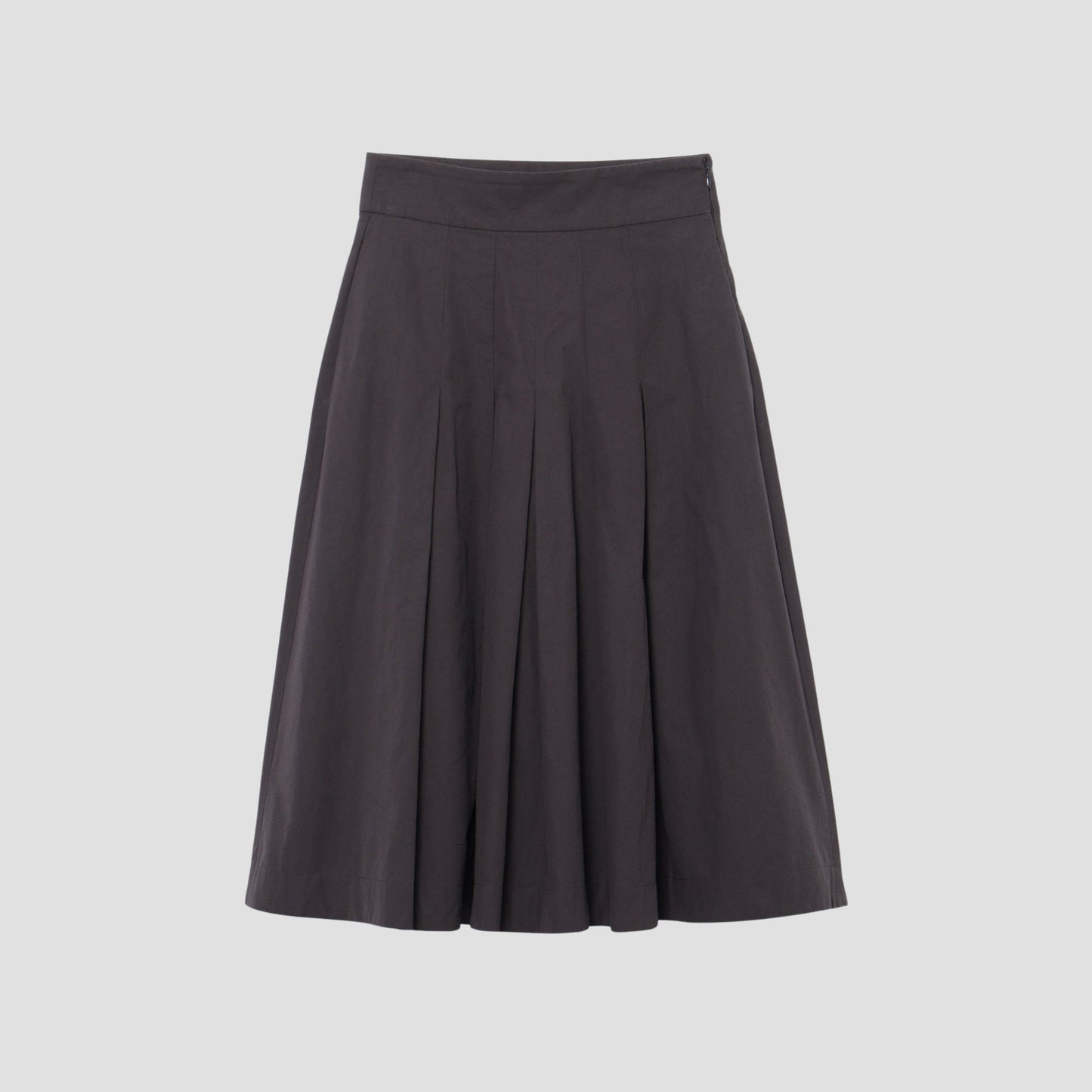 HIGHDENSE COTTON POPLIN SKIRT