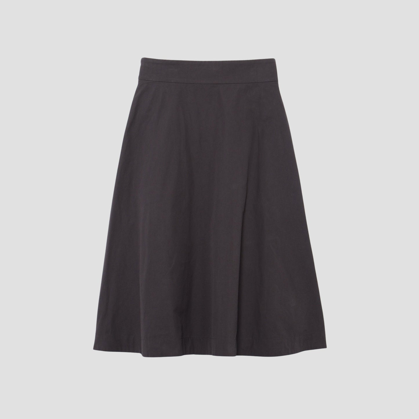 HIGHDENSE COTTON POPLIN SKIRT