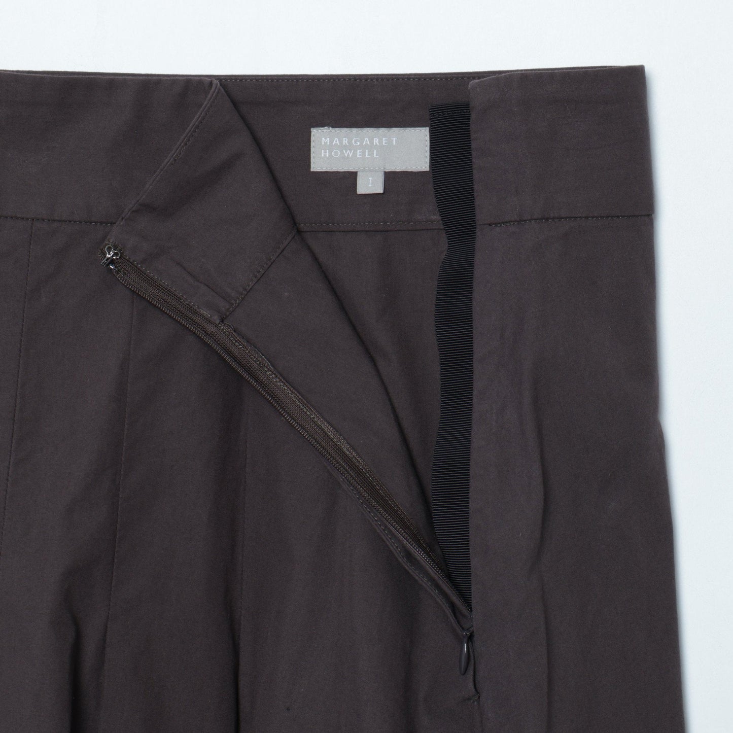 HIGHDENSE COTTON POPLIN SKIRT