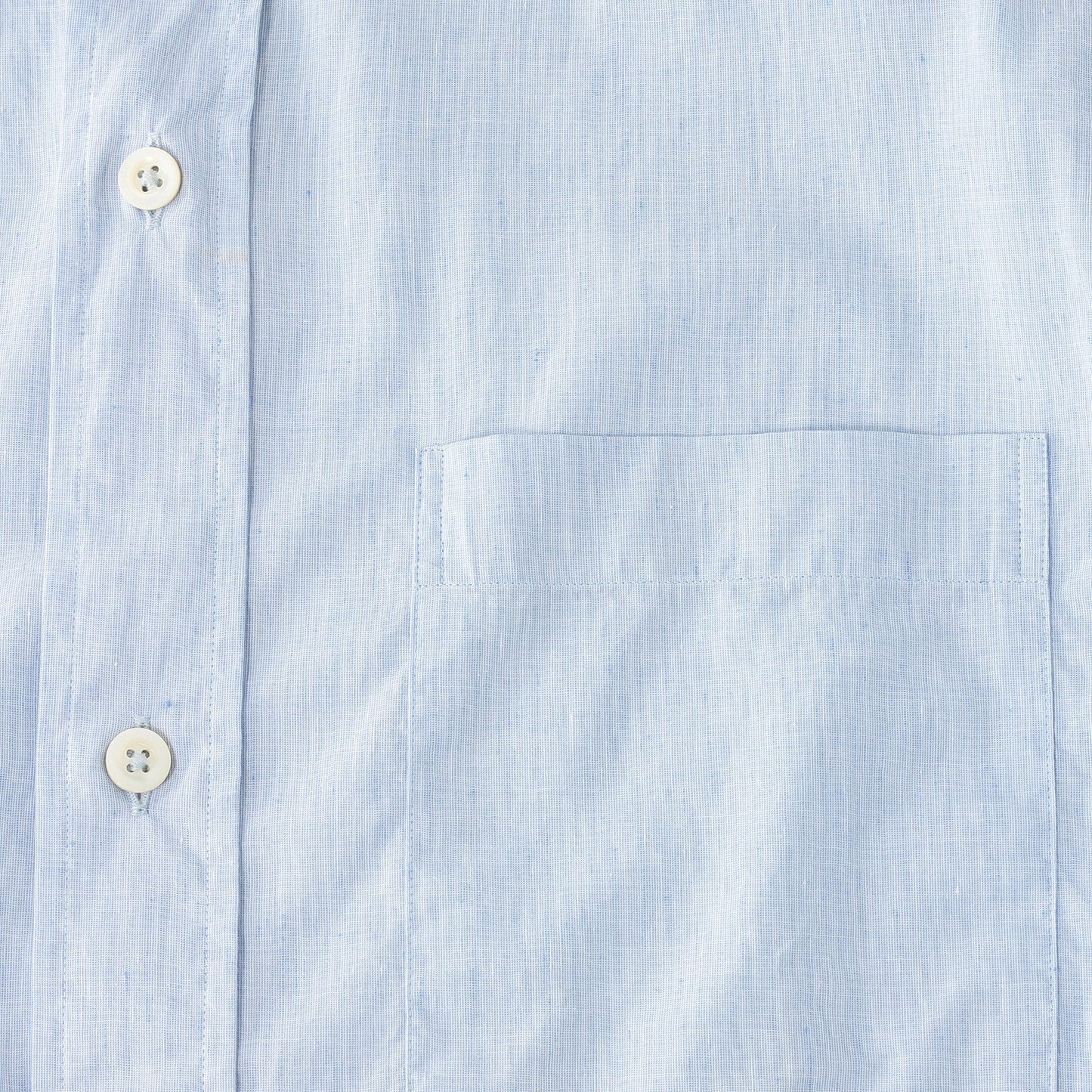 END ON END COTTON LINEN SHIRT