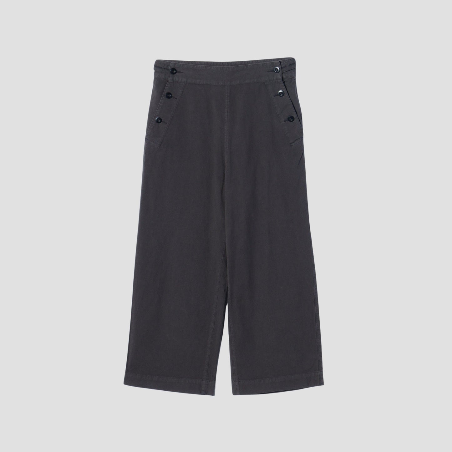 ROUGH COTTON CANVAS TROUSERS