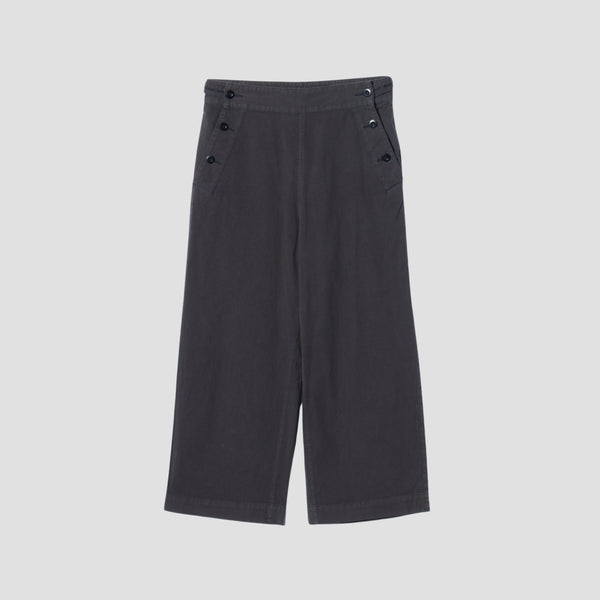 ROUGH COTTON CANVAS TROUSERS