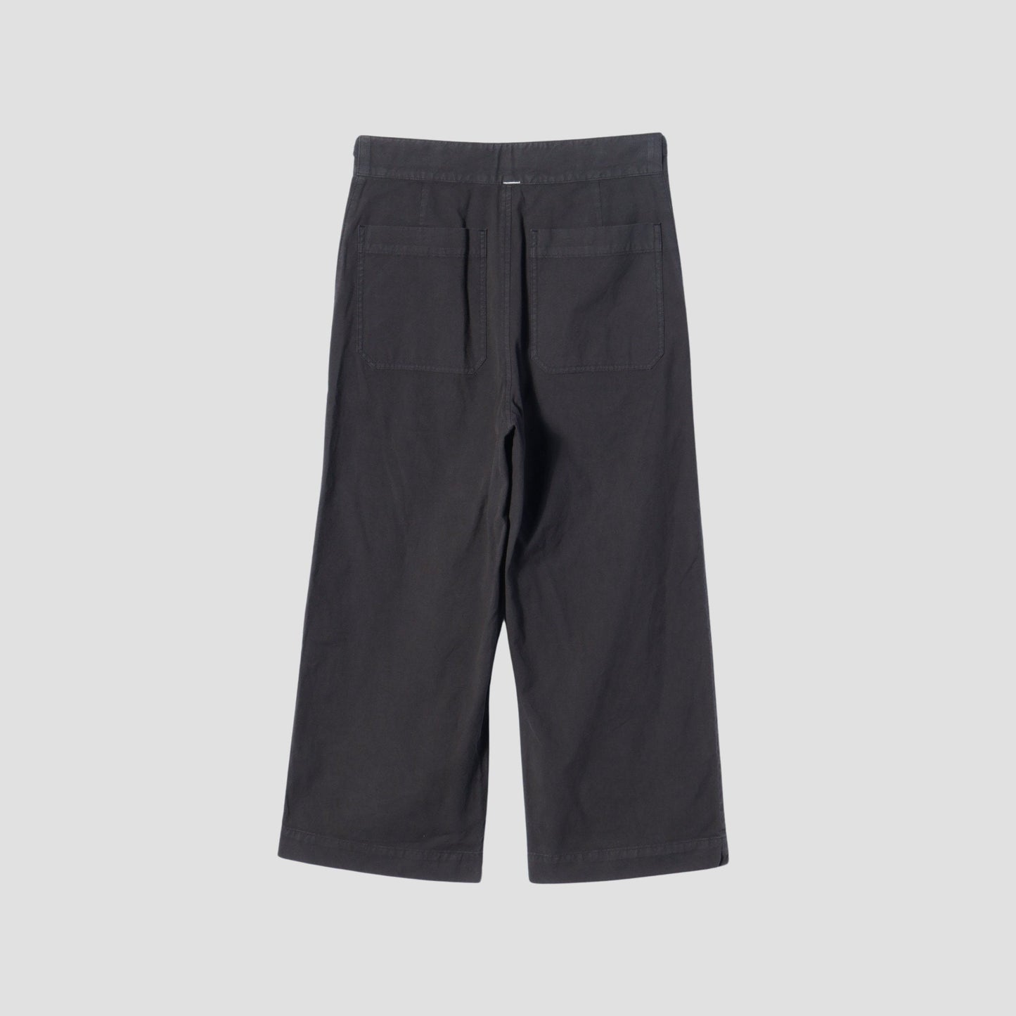 ROUGH COTTON CANVAS TROUSERS