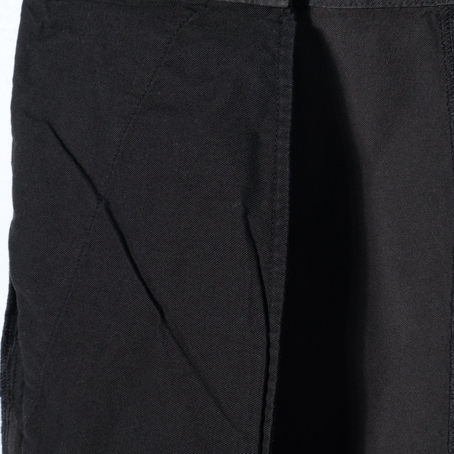 ROUGH COTTON CANVAS TROUSERS