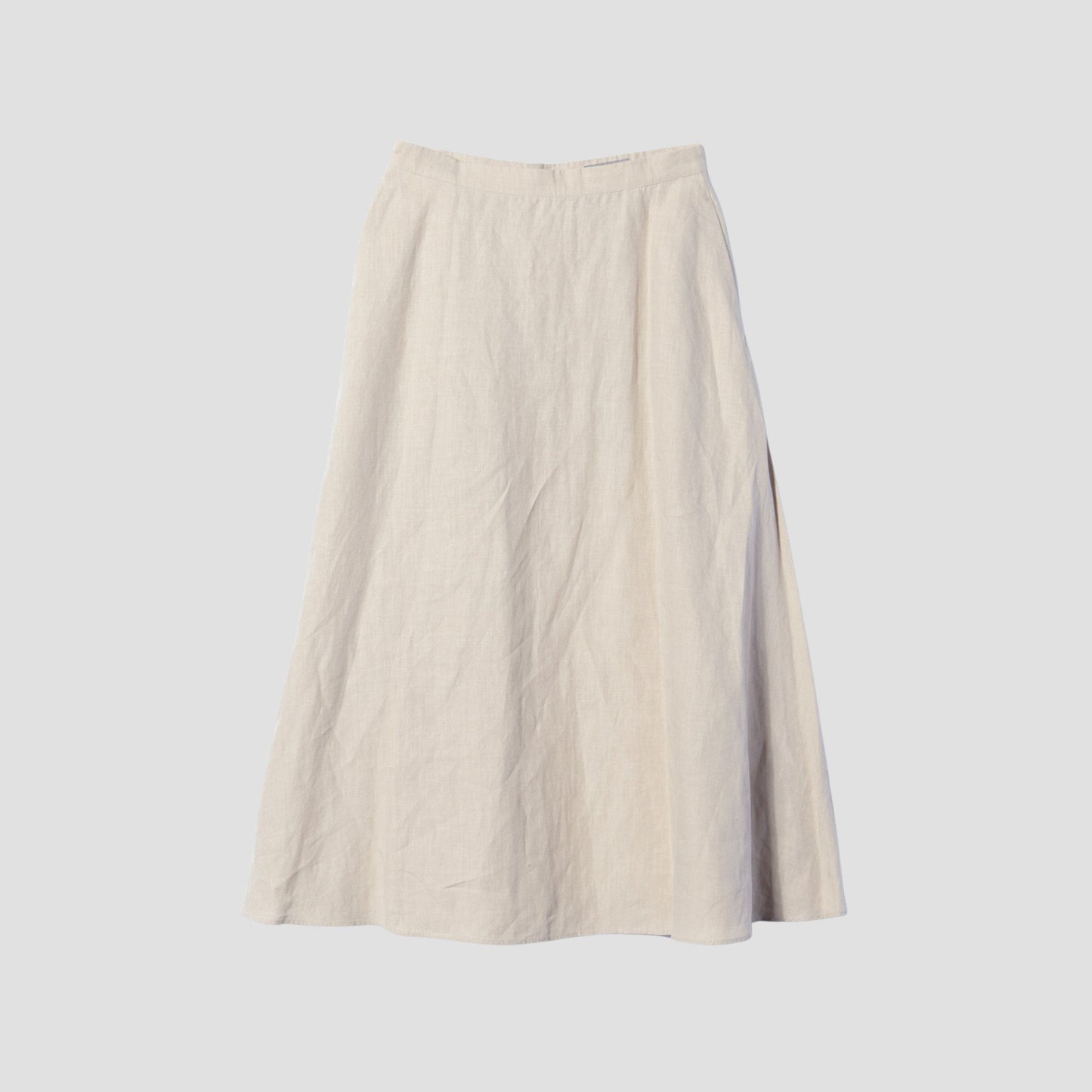 HIGH DENSE LINEN SKIRT