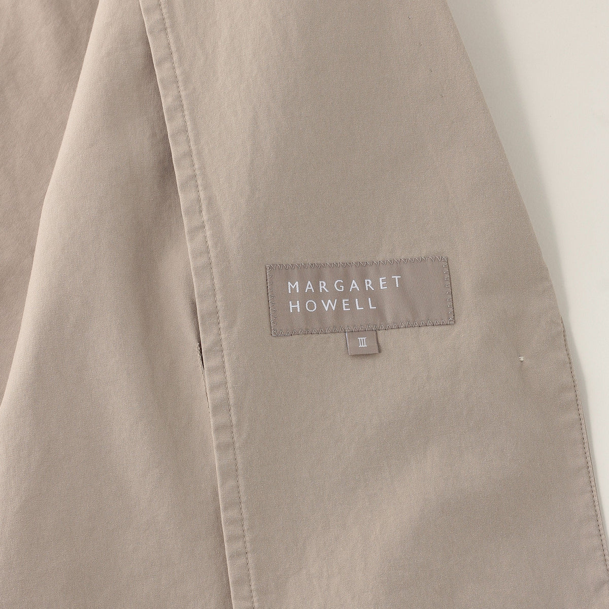 COTTON PLAIN WEAVE JACKET