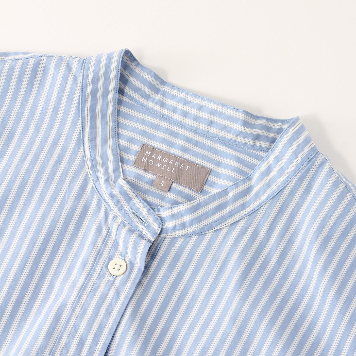 BLUE STRIPE COTTON SHIRT