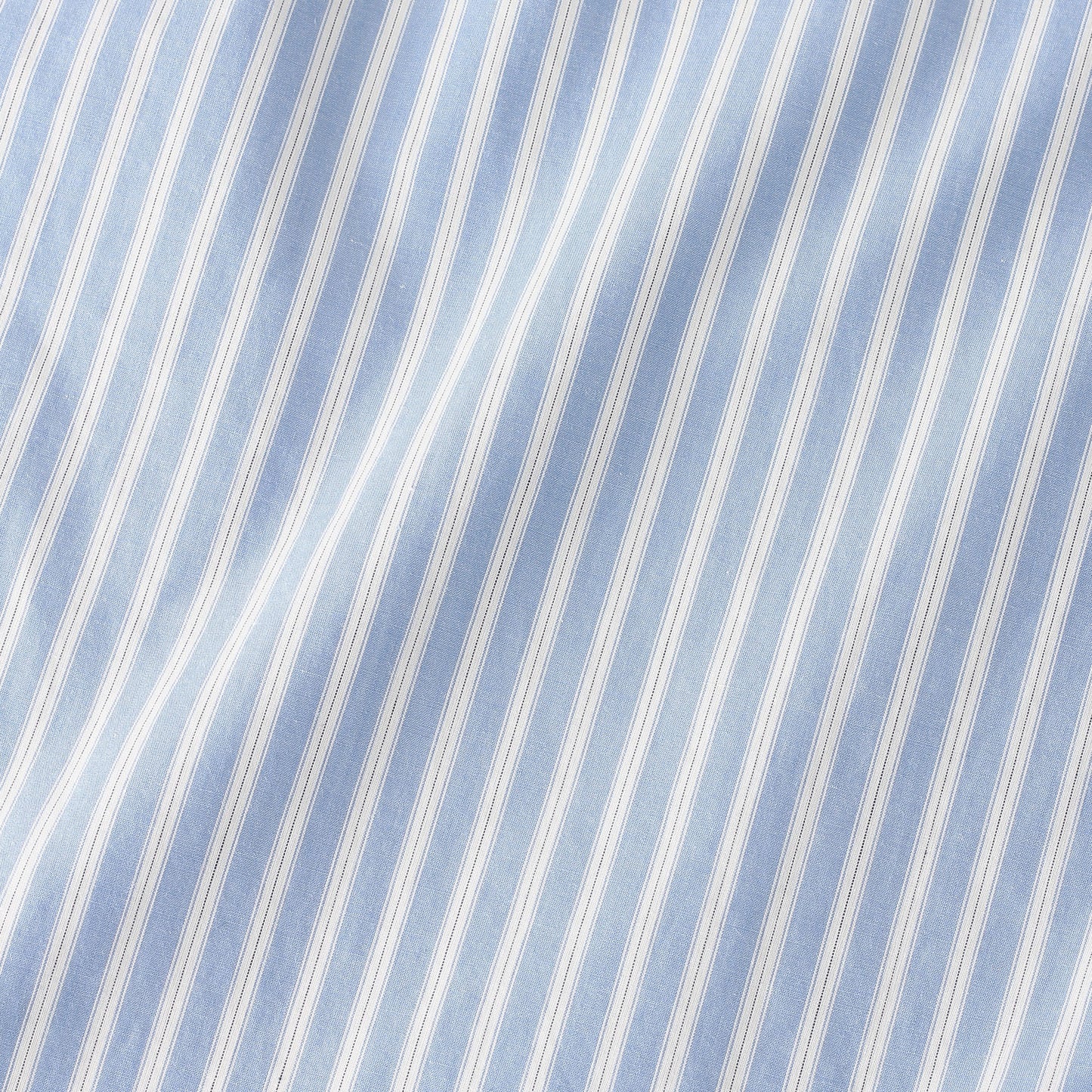 BLUE STRIPE COTTON SHIRT