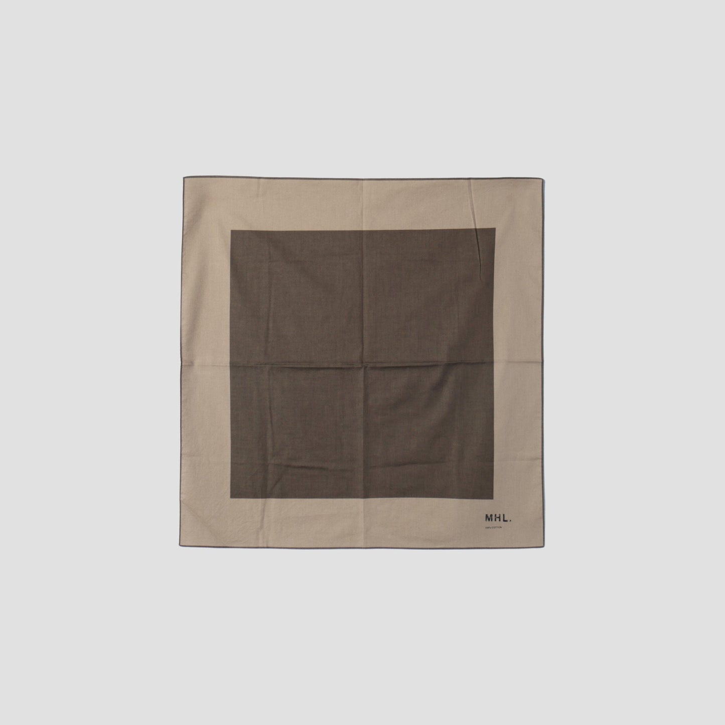 LIGHT COTTON TWILL SCARF