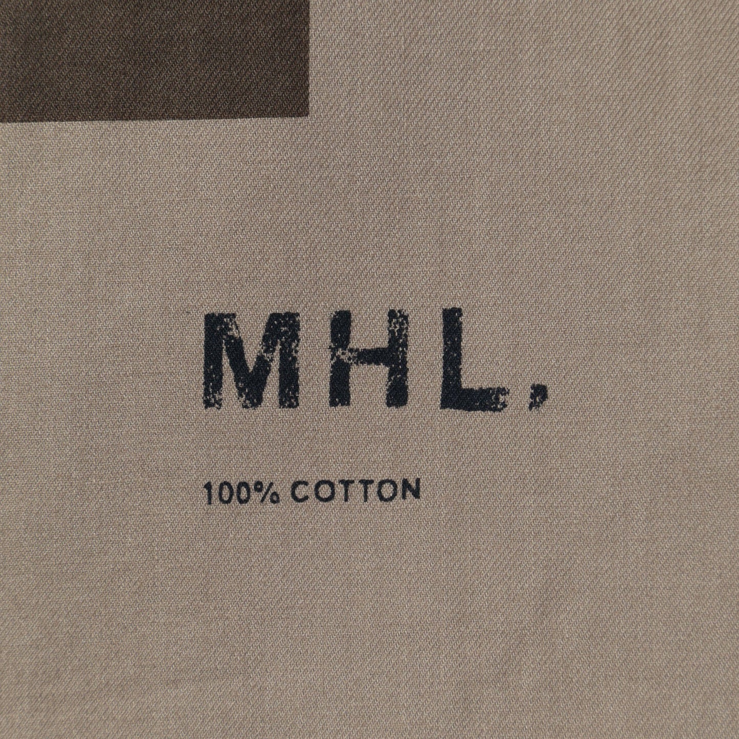 LIGHT COTTON TWILL SCARF