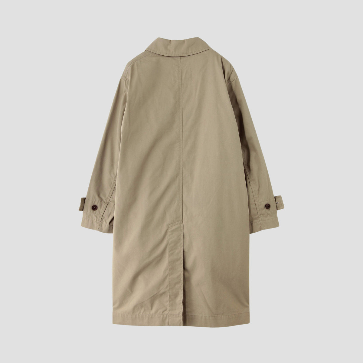 PROOFED COTTON NYLON TWILL COAT