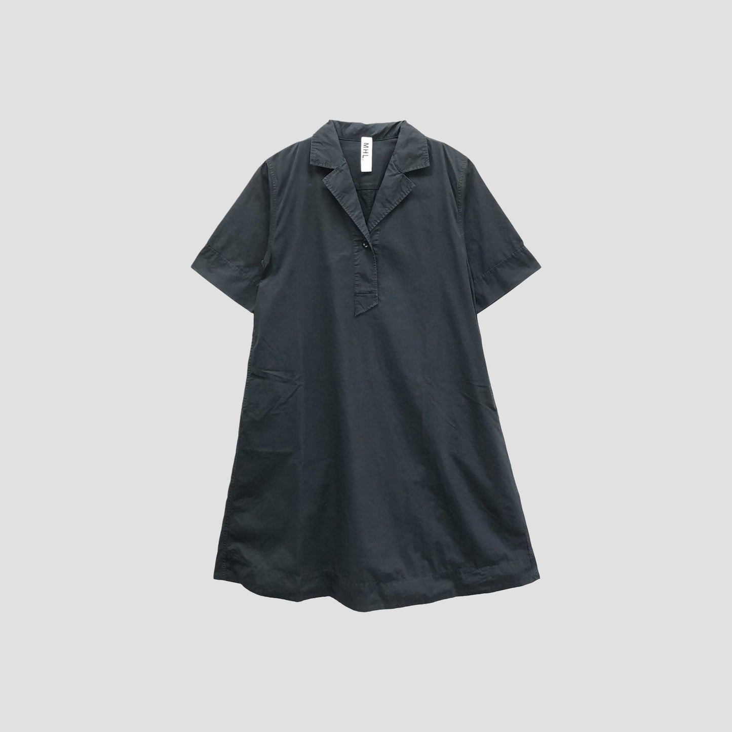 SUPERFINE COTTON TWILL DRESS