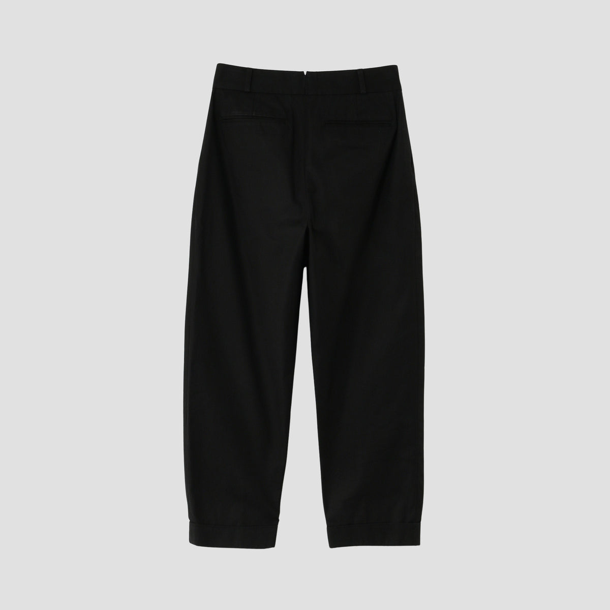 BRUSHED TWILL TROUSERS