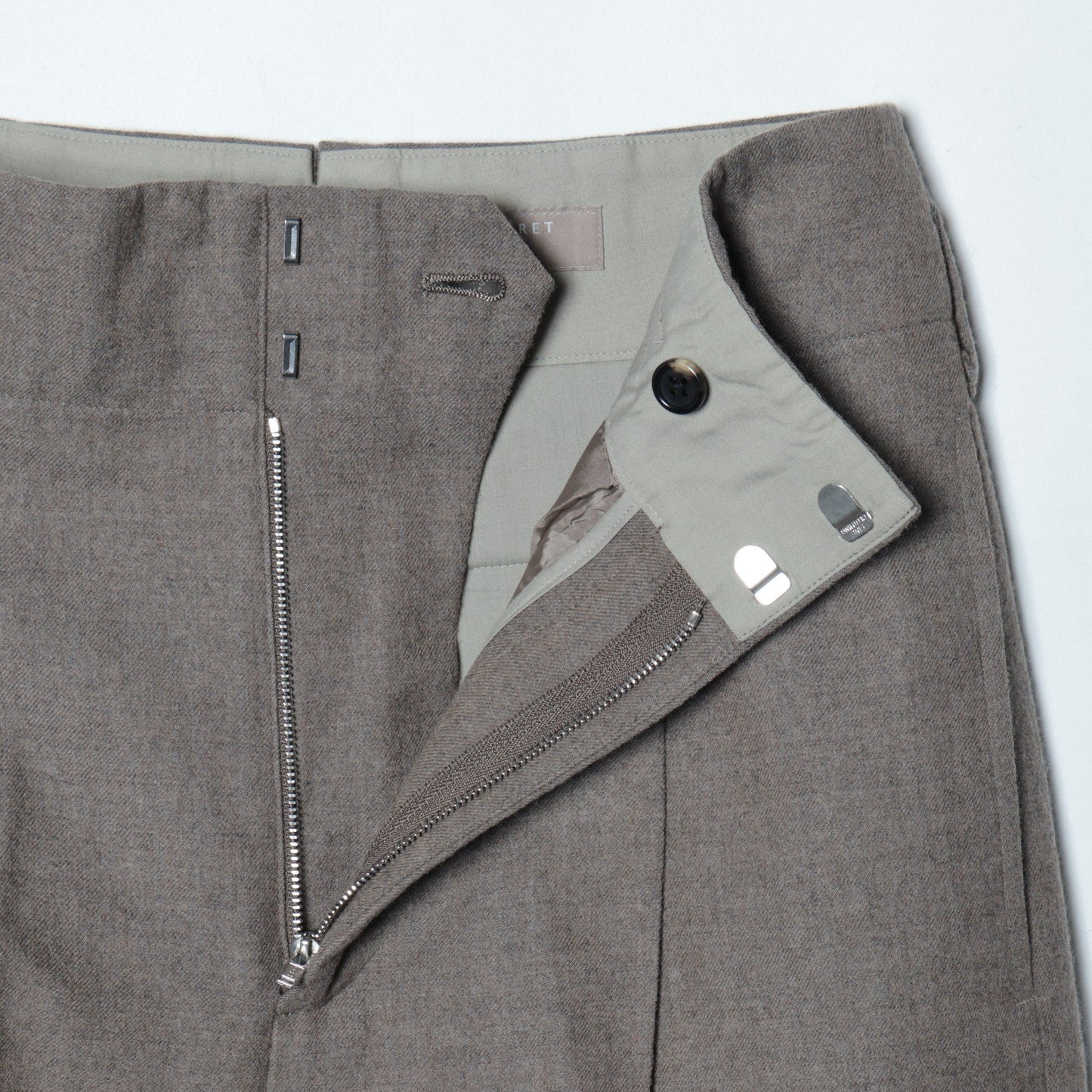 LIGHT FLANNEL TROUSERS