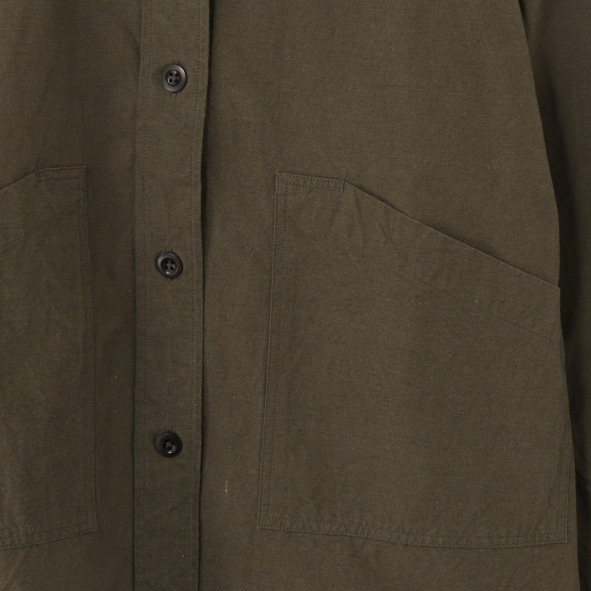 OVERDYE MELANGE COTTON SHIRT