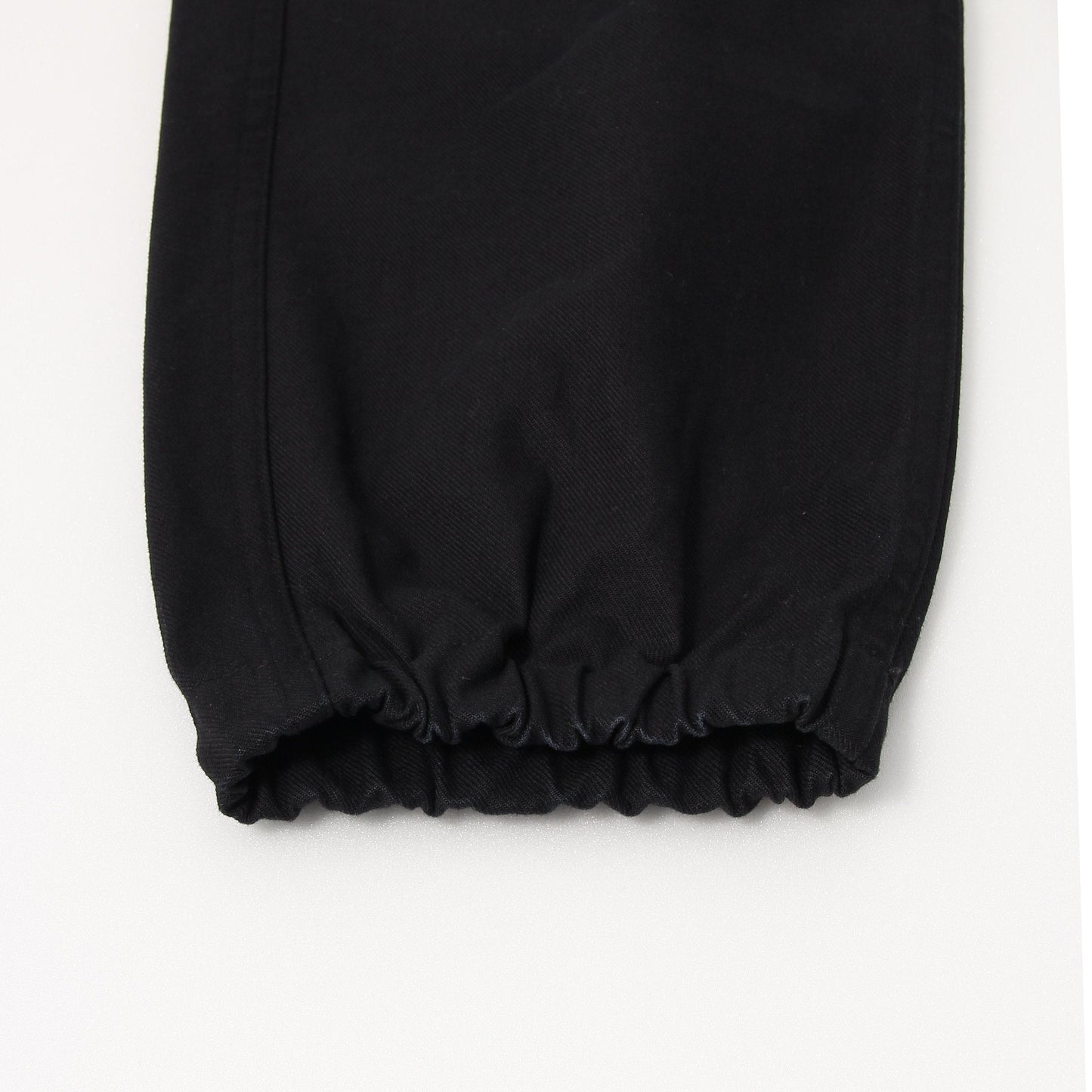ORGANIC COTTON GABARDINE TROUSERS