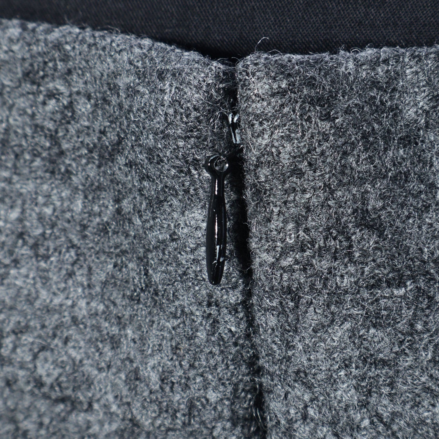 FELTED WOOL JERSEY SKIRT