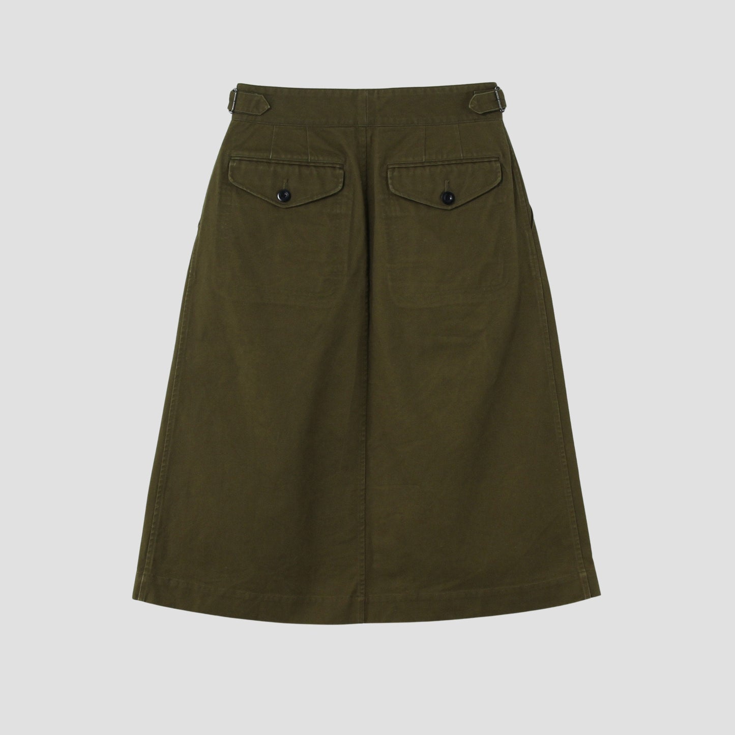 JAPANESE COTTON LINEN DRILL SKIRT
