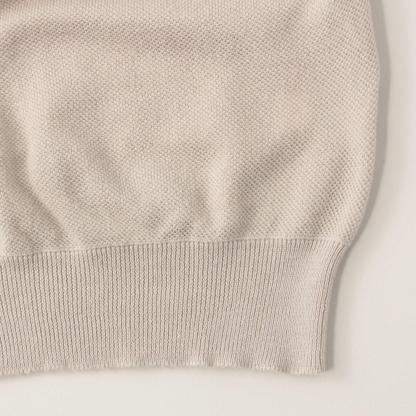 COTTON SILK PIQUE KNIT