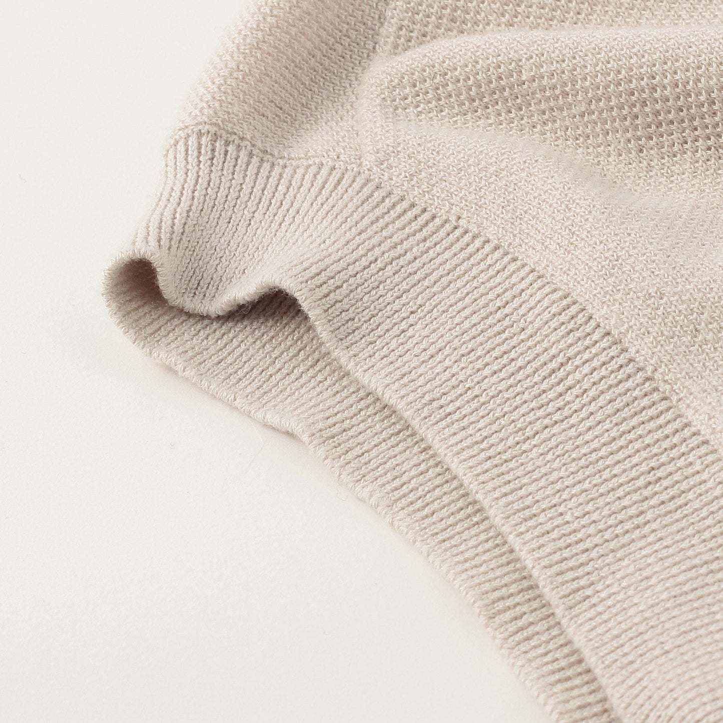 COTTON SILK PIQUE KNIT