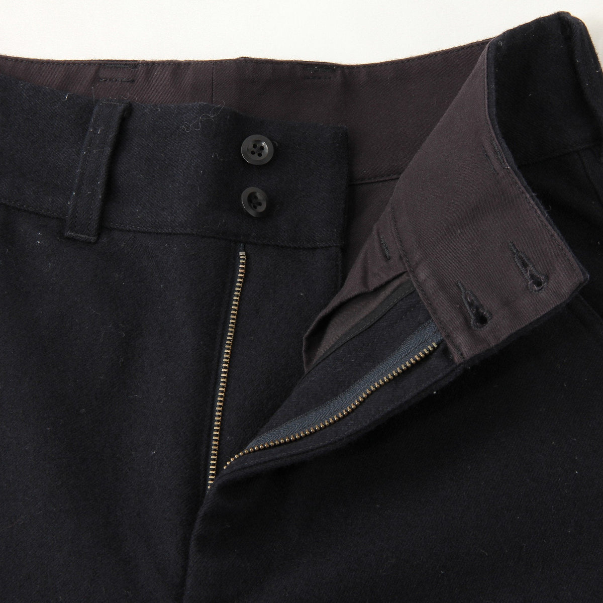 WOOL COTTON DRILL TROUSERS