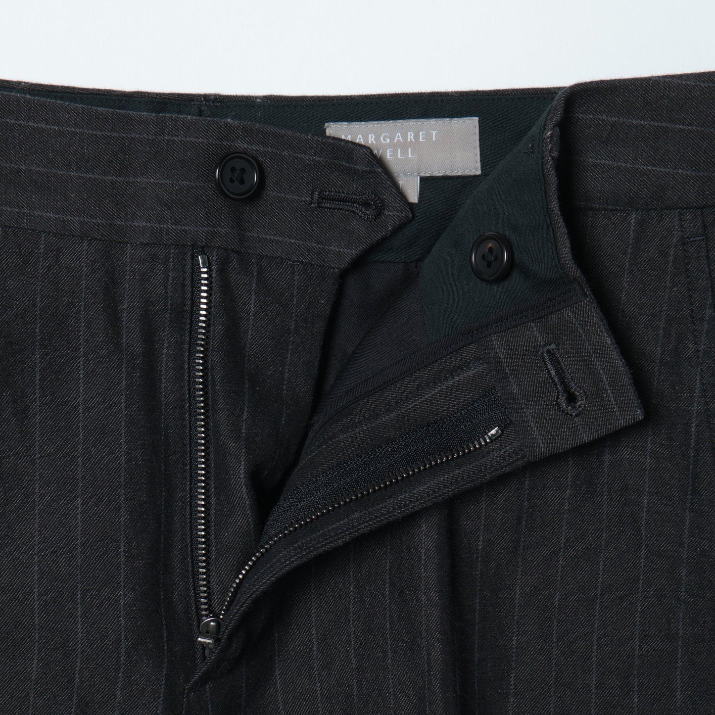 COTTON LINEN TWILL TROUSERS