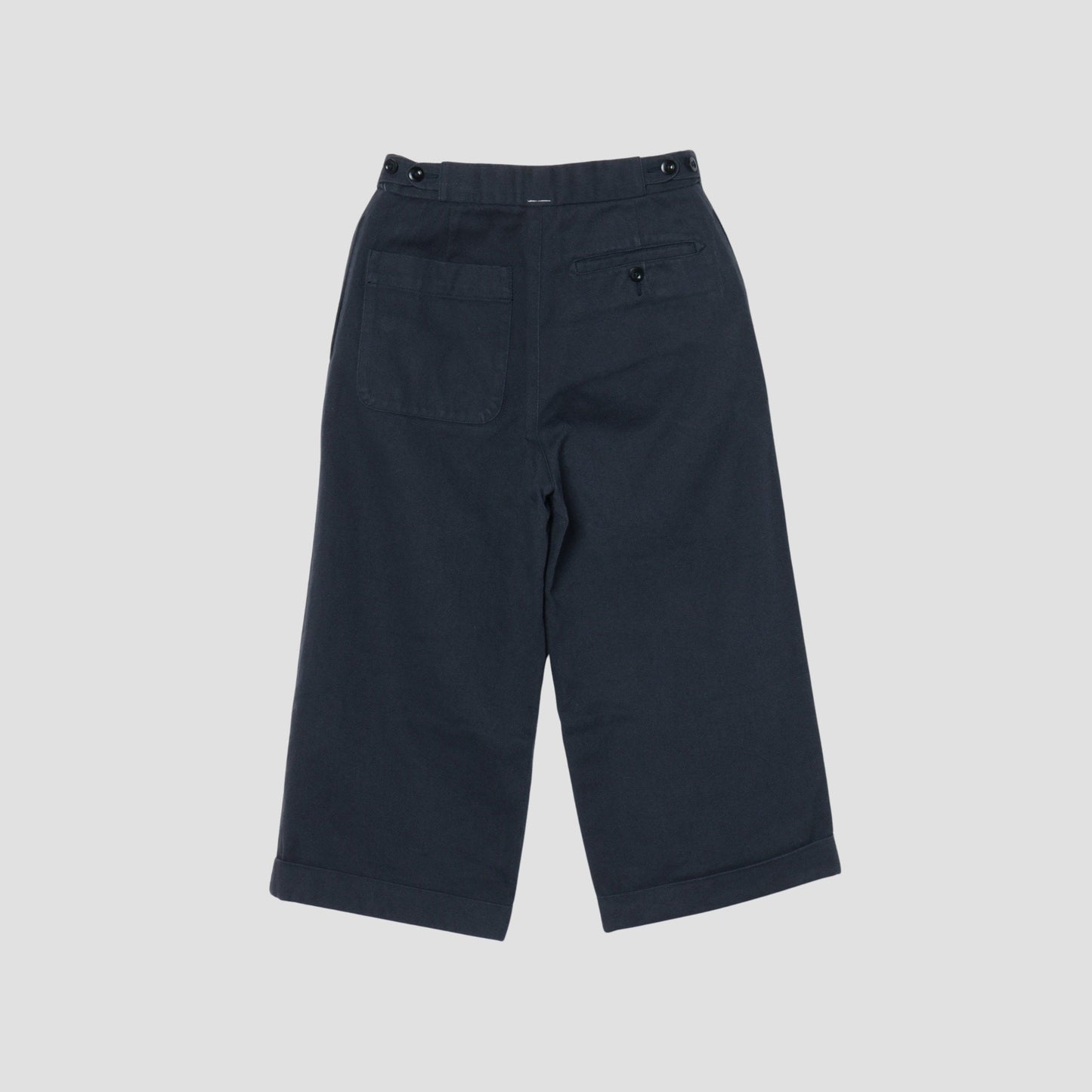 RAISED COTTON DRILL TROUSERS