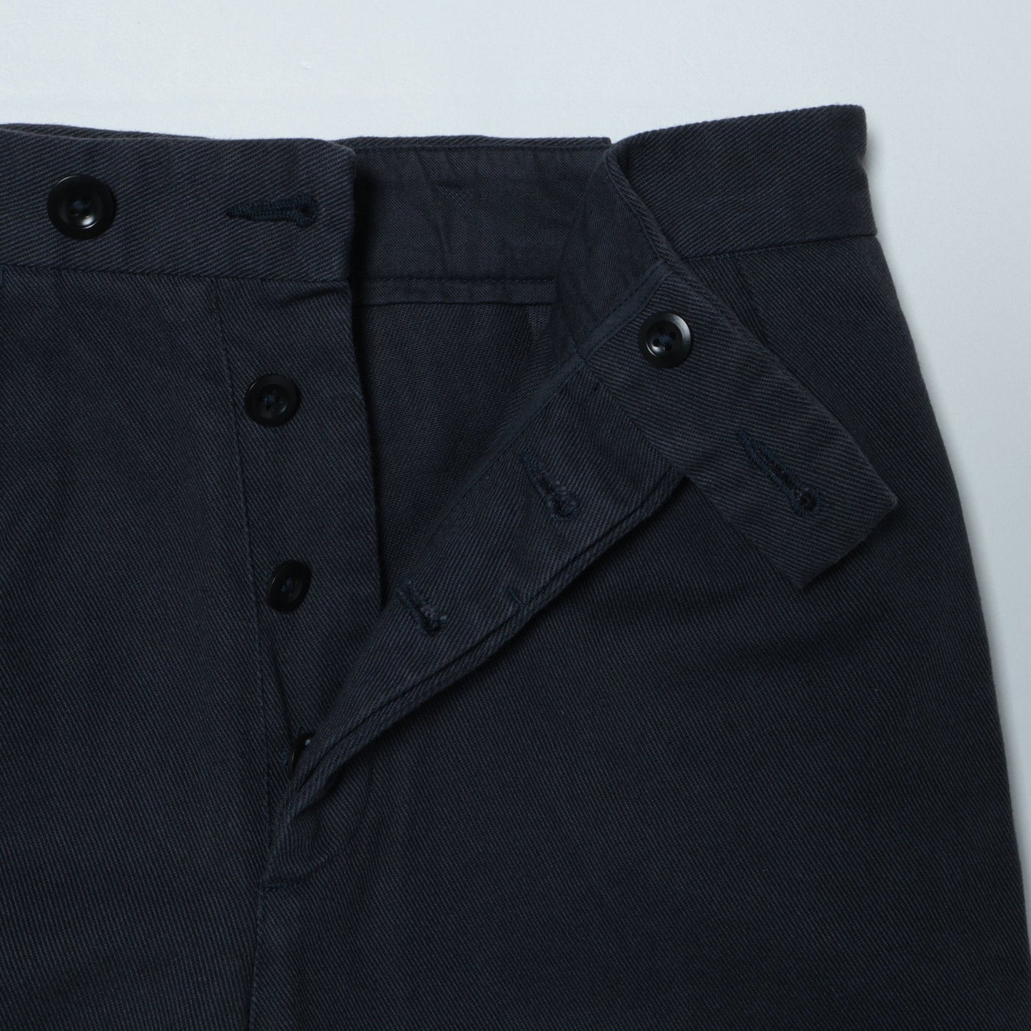 RAISED COTTON DRILL TROUSERS