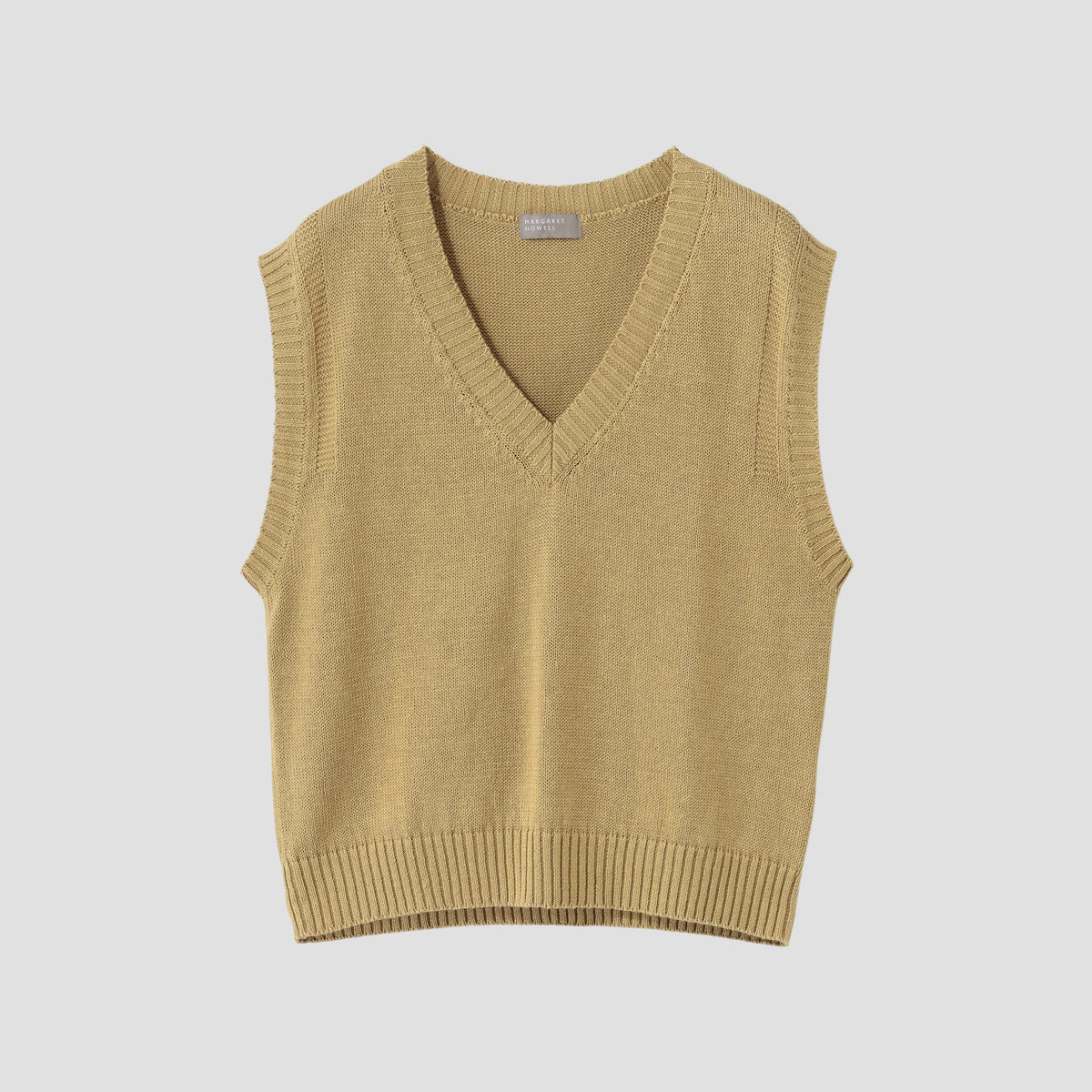LINEN COTTON SILK SLIPOVER KNIT