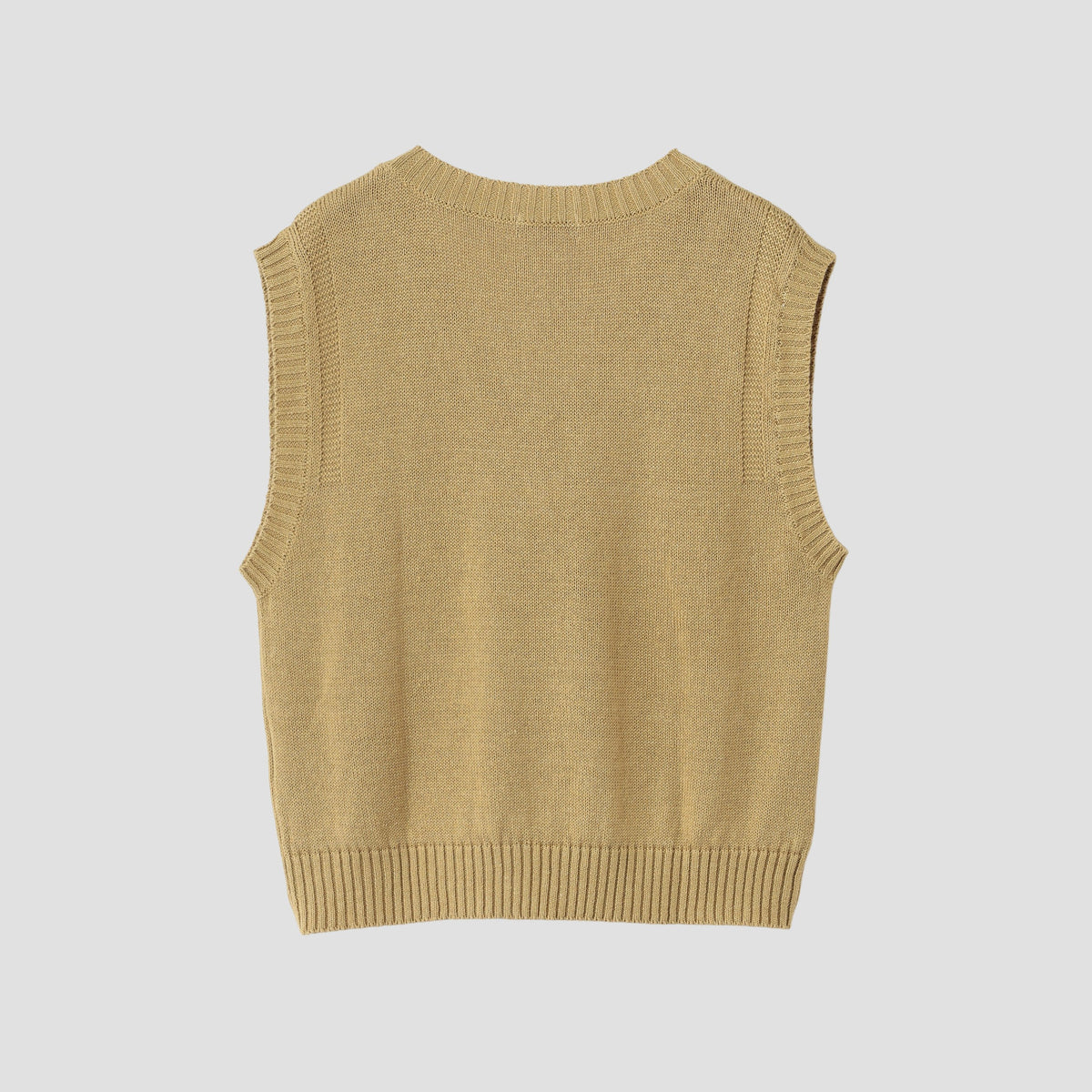LINEN COTTON SILK SLIPOVER KNIT