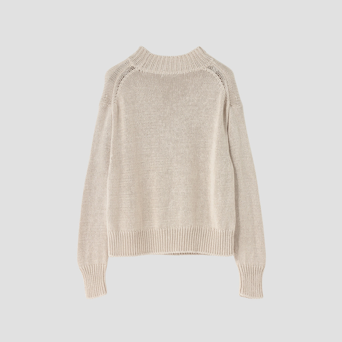 CHUNKY COTTON LINEN KNIT