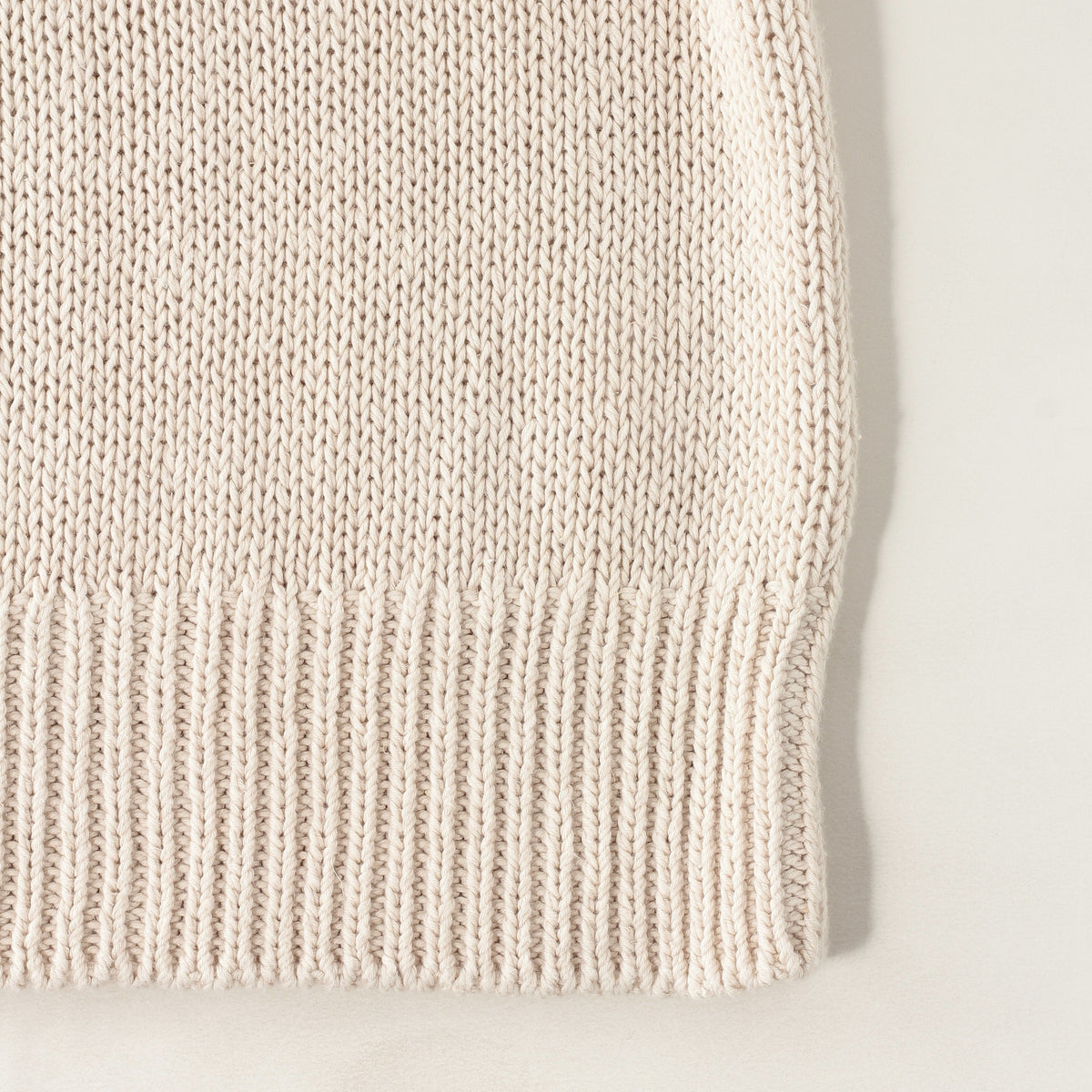 CHUNKY COTTON LINEN KNIT