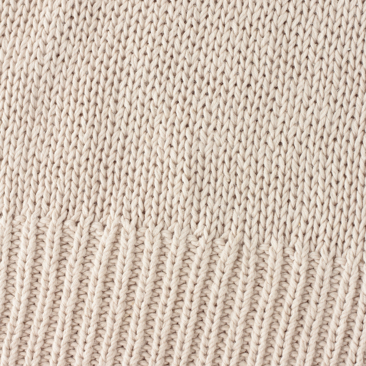 CHUNKY COTTON LINEN KNIT