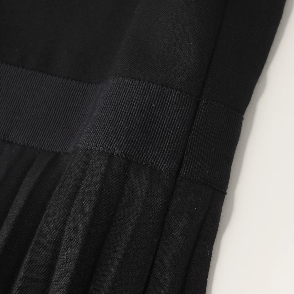 FINE WOOL GABARDINE DRESS