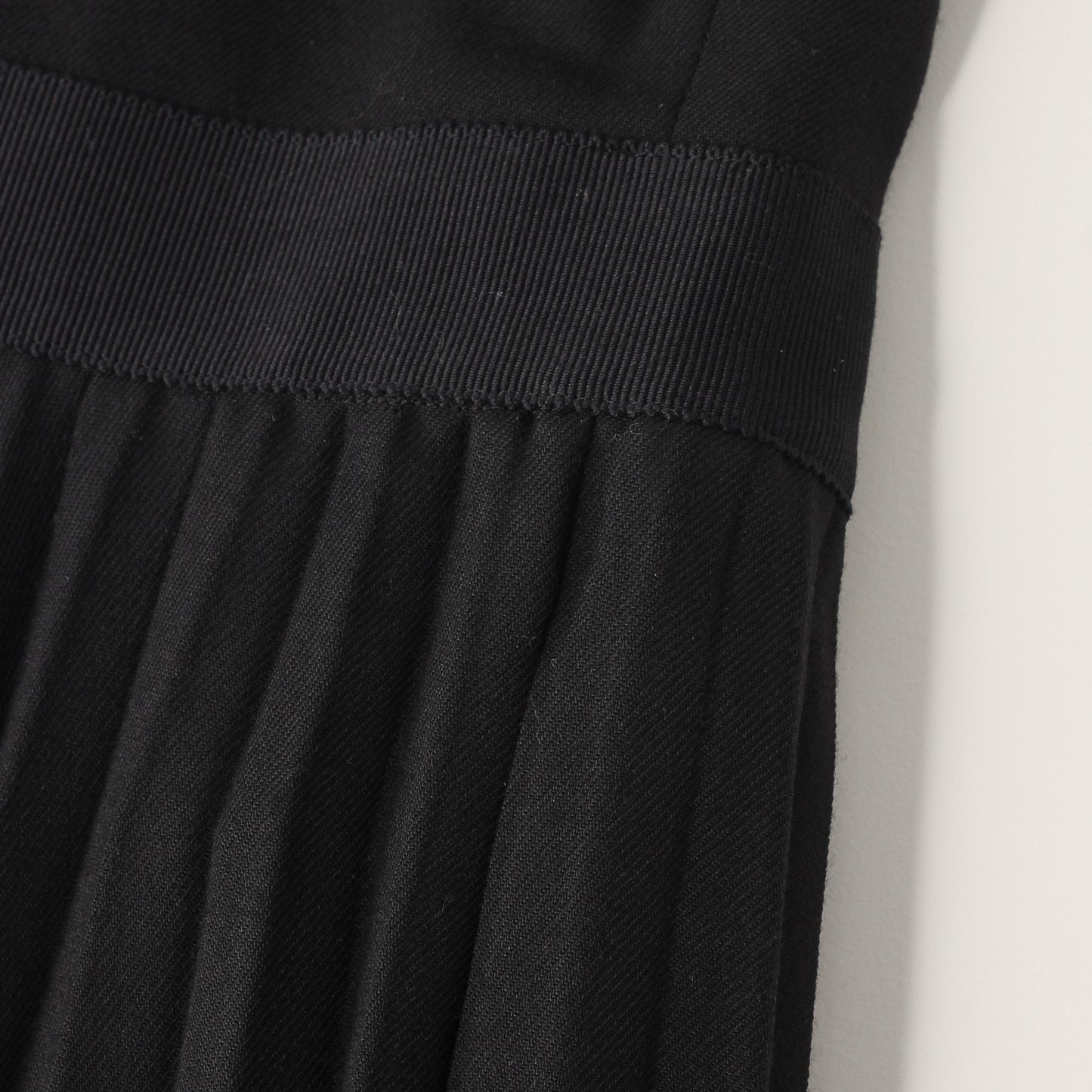 FINE WOOL GABARDINE DRESS